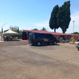 Parcheggio vicino autostrada Civitavecchia Nord